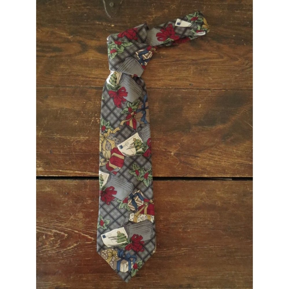 ZYLOS GEORGE MACHADO Christmas Necktie - Picture 7 of 10